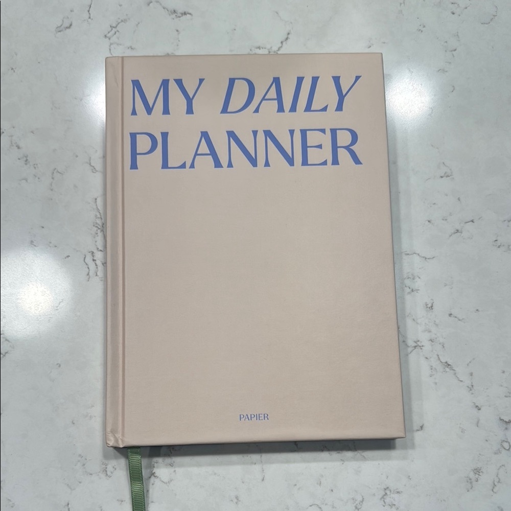 Papier undated planner